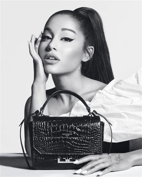 ariana grande givenchy bag|givenchy campaign images.